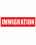 IMMIGRATION STICKER